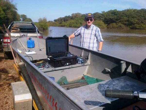 BATIMETRIA DE RIOS E LAGOS